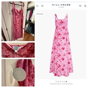 Hill House Pink Sweet Peas Dress